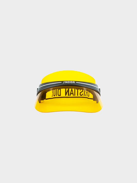 Christian Dior SS 2018 Yellow J'Dior Retro Visor Sunglasses