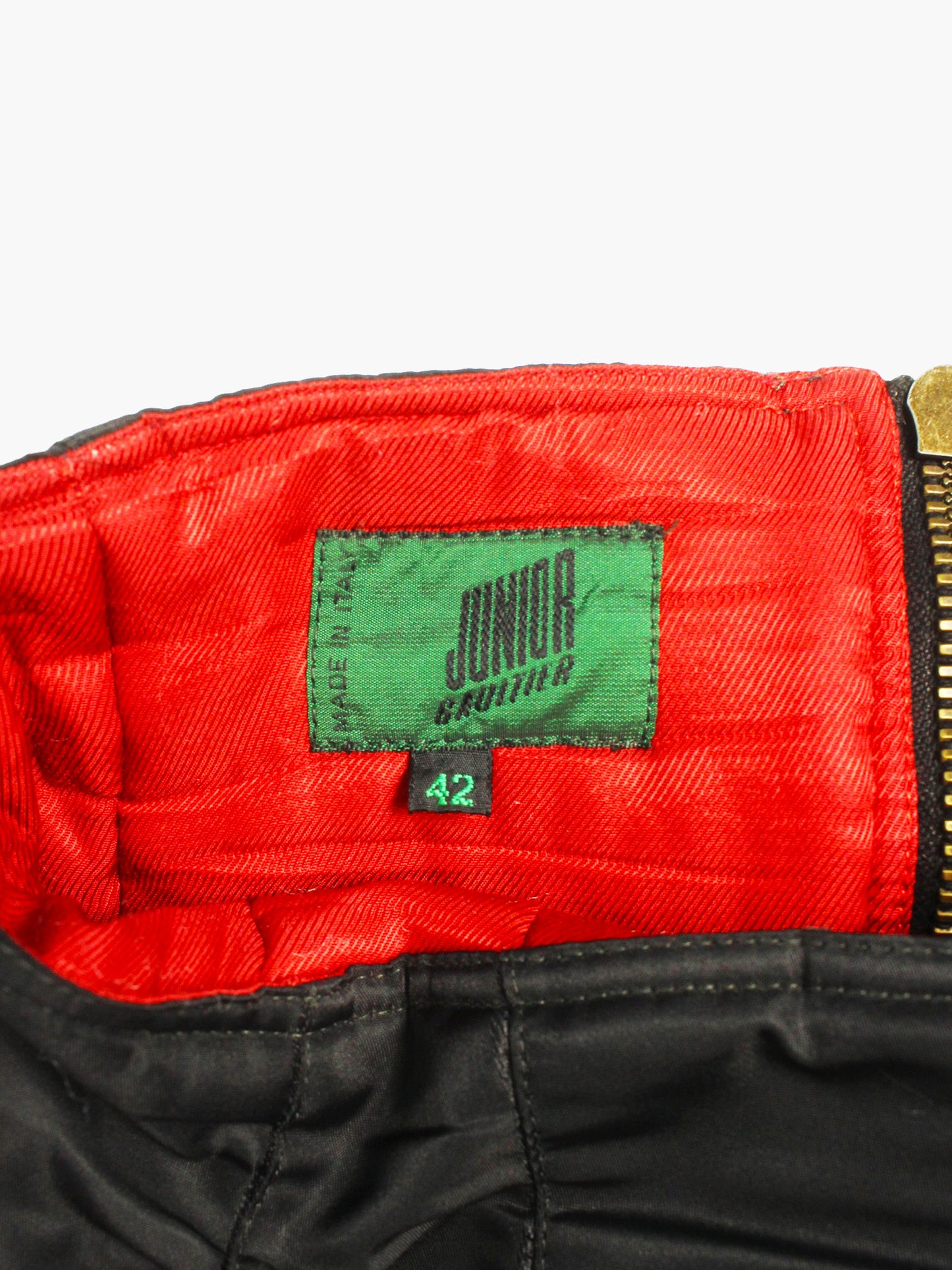 Jean Paul Gaultier 1990s Junior Gaultier Zip Pencil Skirt