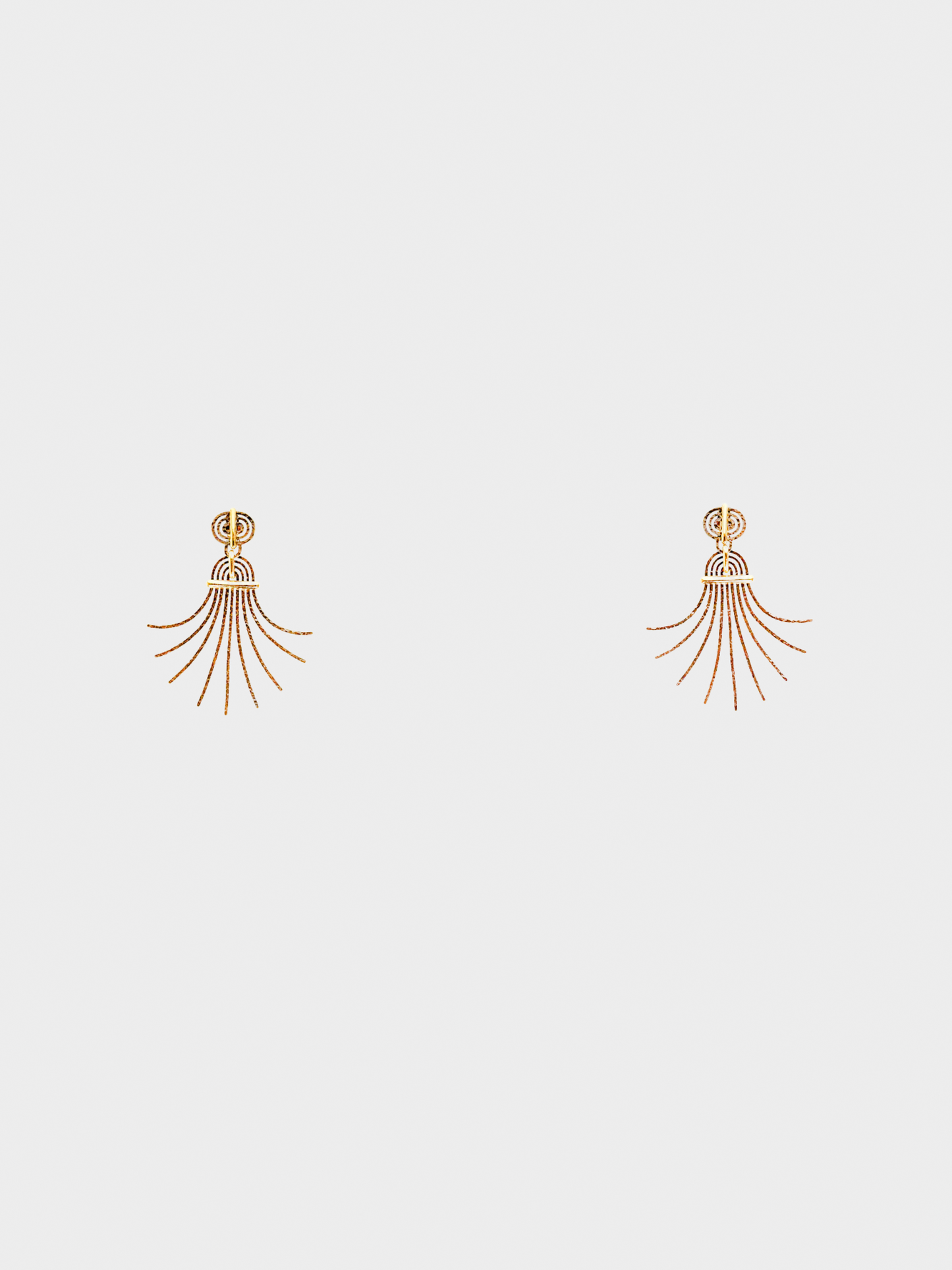 Lanvin FW 2016 Gold Drop Earrings