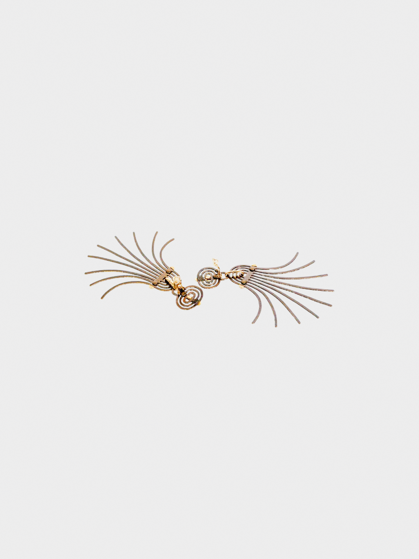 Lanvin FW 2016 Gold Drop Earrings
