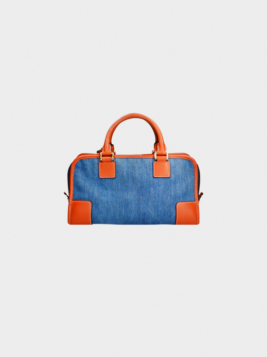 Loewe 2016 Denim Amazona 28 Handbag