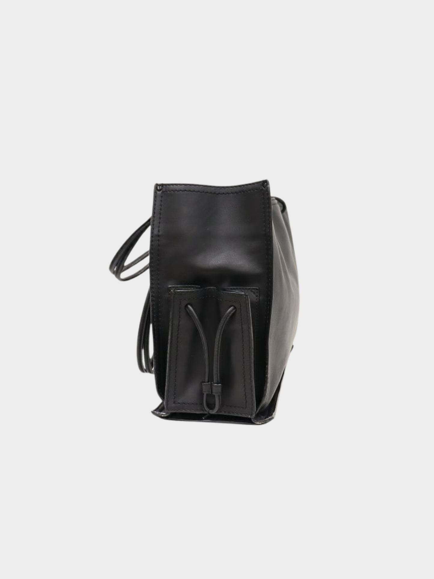 Loewe 2010s Logo Studs Leather Tote Bag