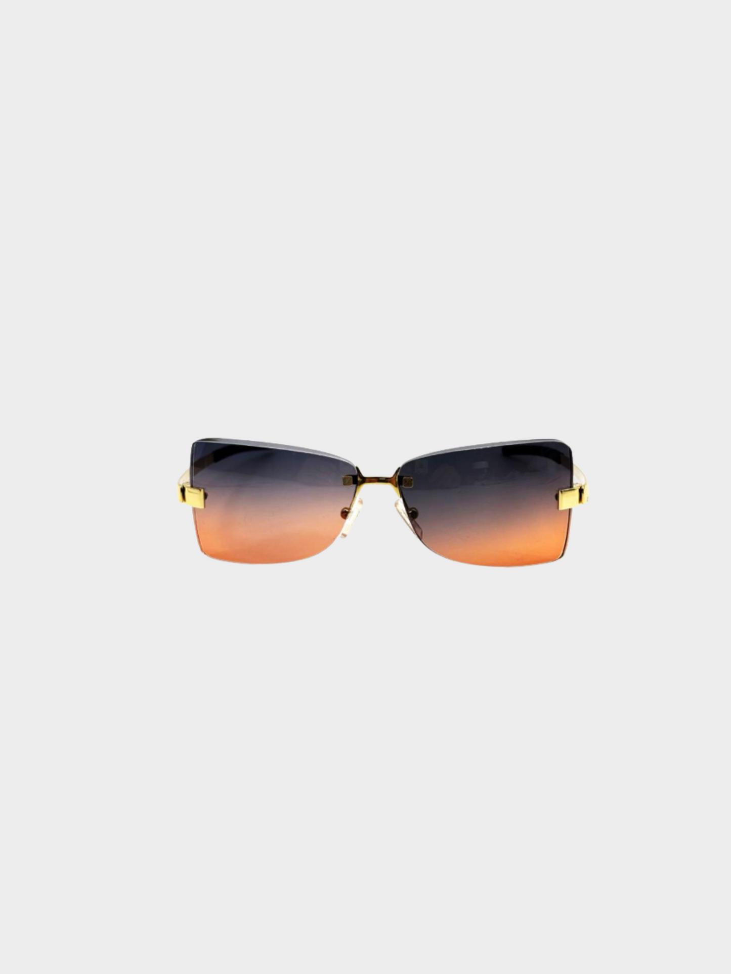 Loewe 2010s Gradient Tinted Frameless Sunglasses