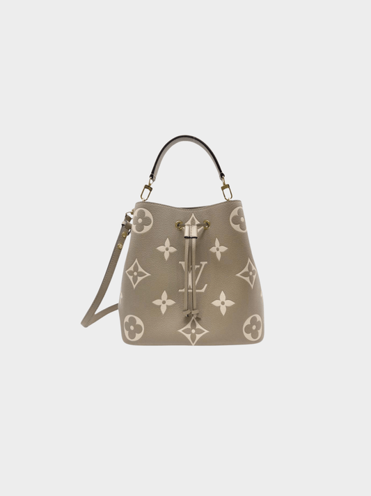 Louis Vuitton 2020s Tourterelle Creme Monogram Néonoé MM