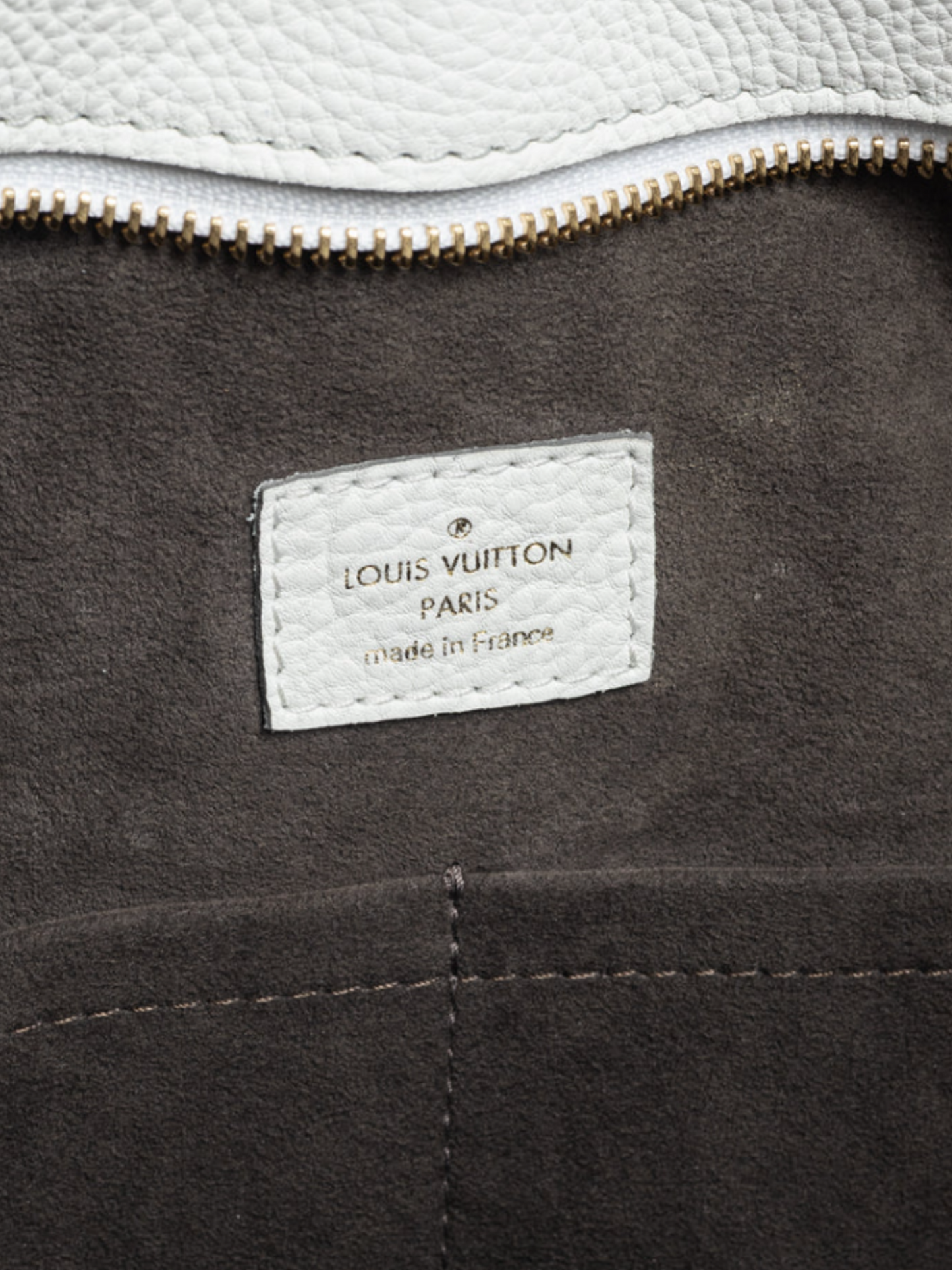 Louis Vuitton 2009 Solar GM White Mahina Perforated Leather Hobo