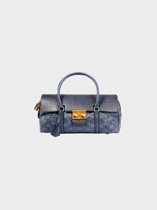 Louis Vuitton AW 2010 Grey Beaute Gris Monogram Volupte Handbag