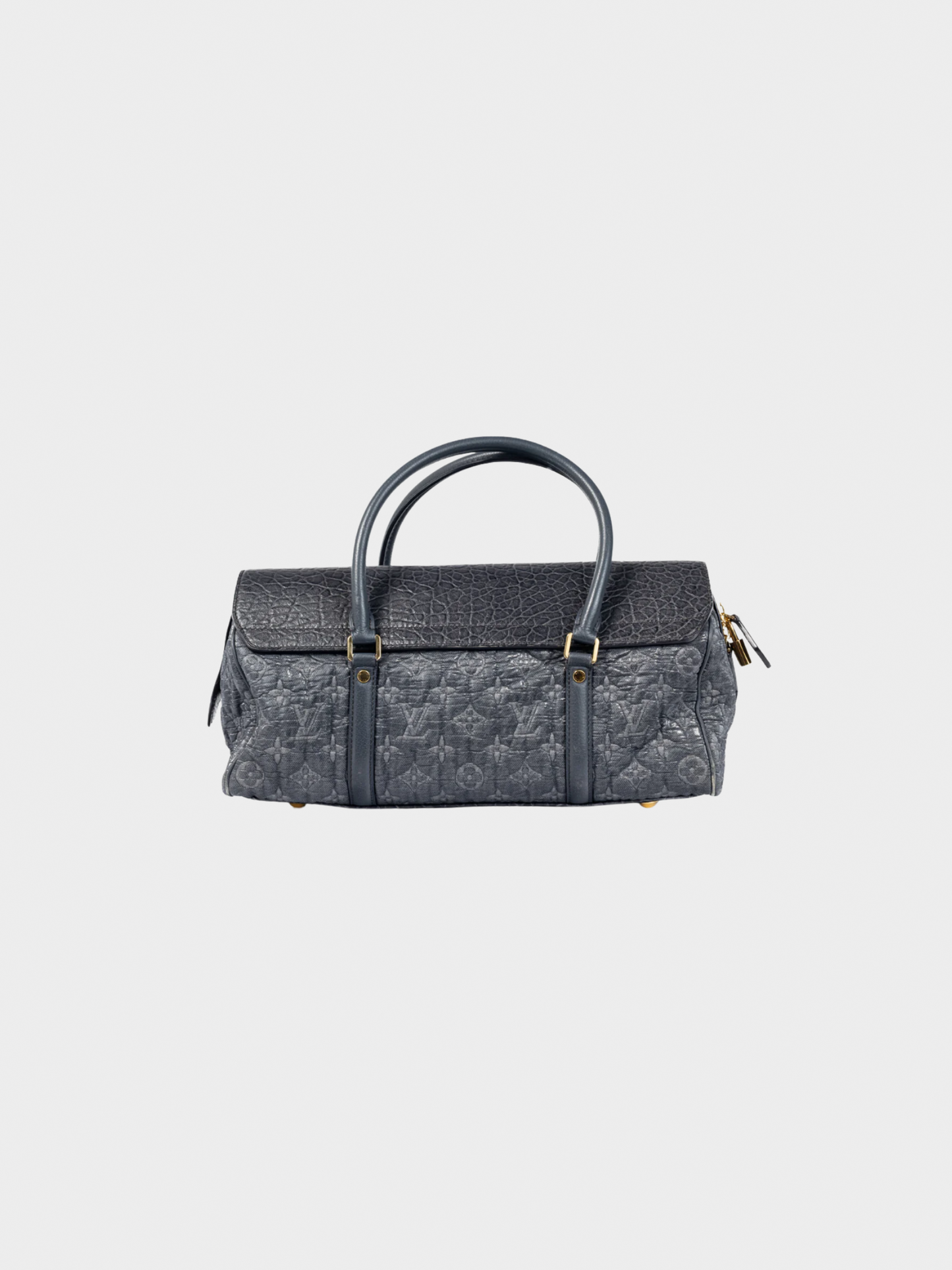 Louis Vuitton AW 2010 Grey Beaute Gris Monogram Volupte Handbag