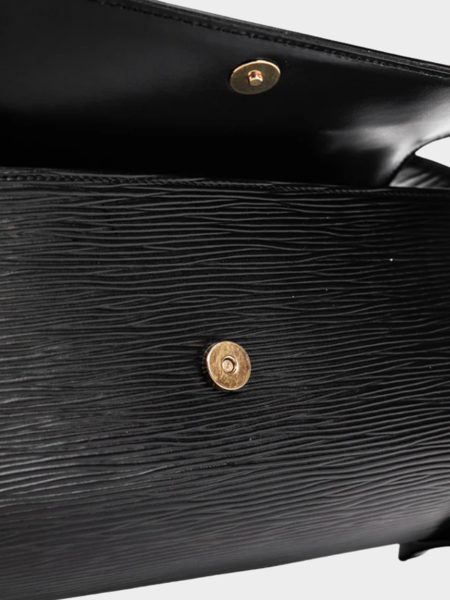 Louis Vuitton 2000s Black Nocturne PM Epi Leather Baguette