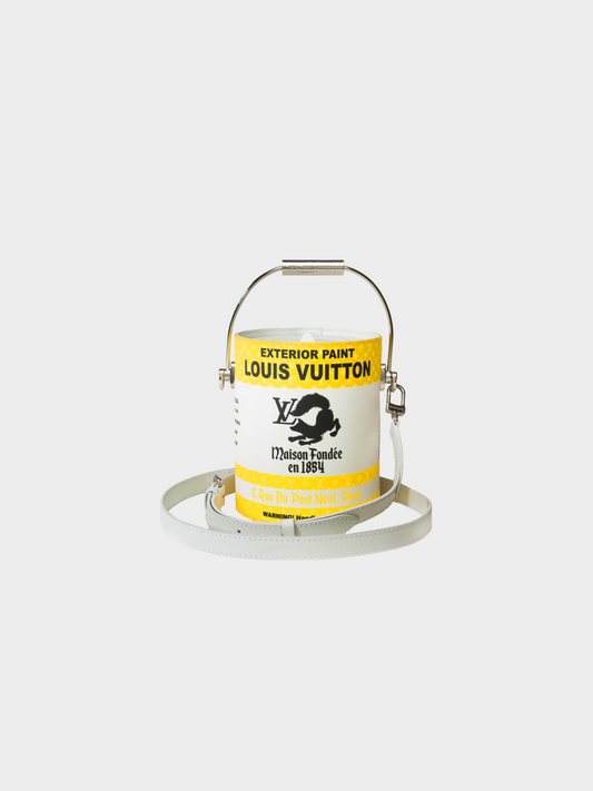 Louis Vuitton by Virgil Abloh FW 2022 Yellow Paint Can Bag