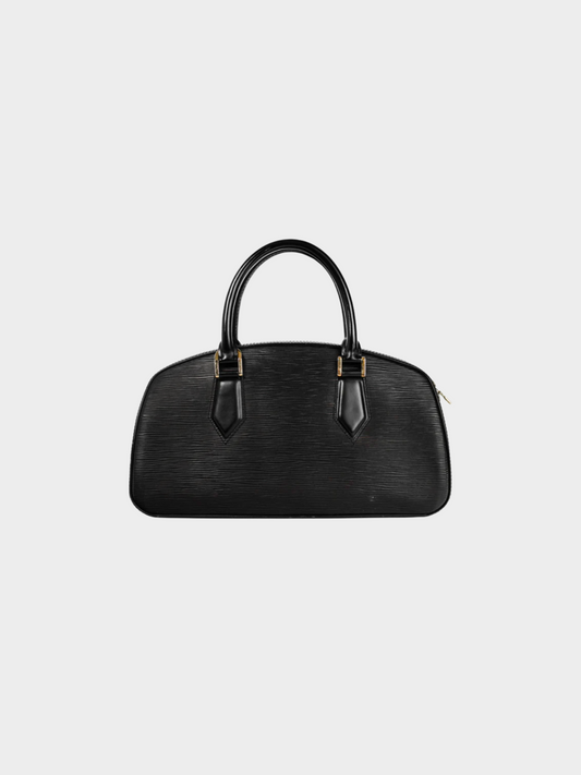 Louis Vuitton 2000s Jasmin Black Epi Leather Top-Handle Bag
