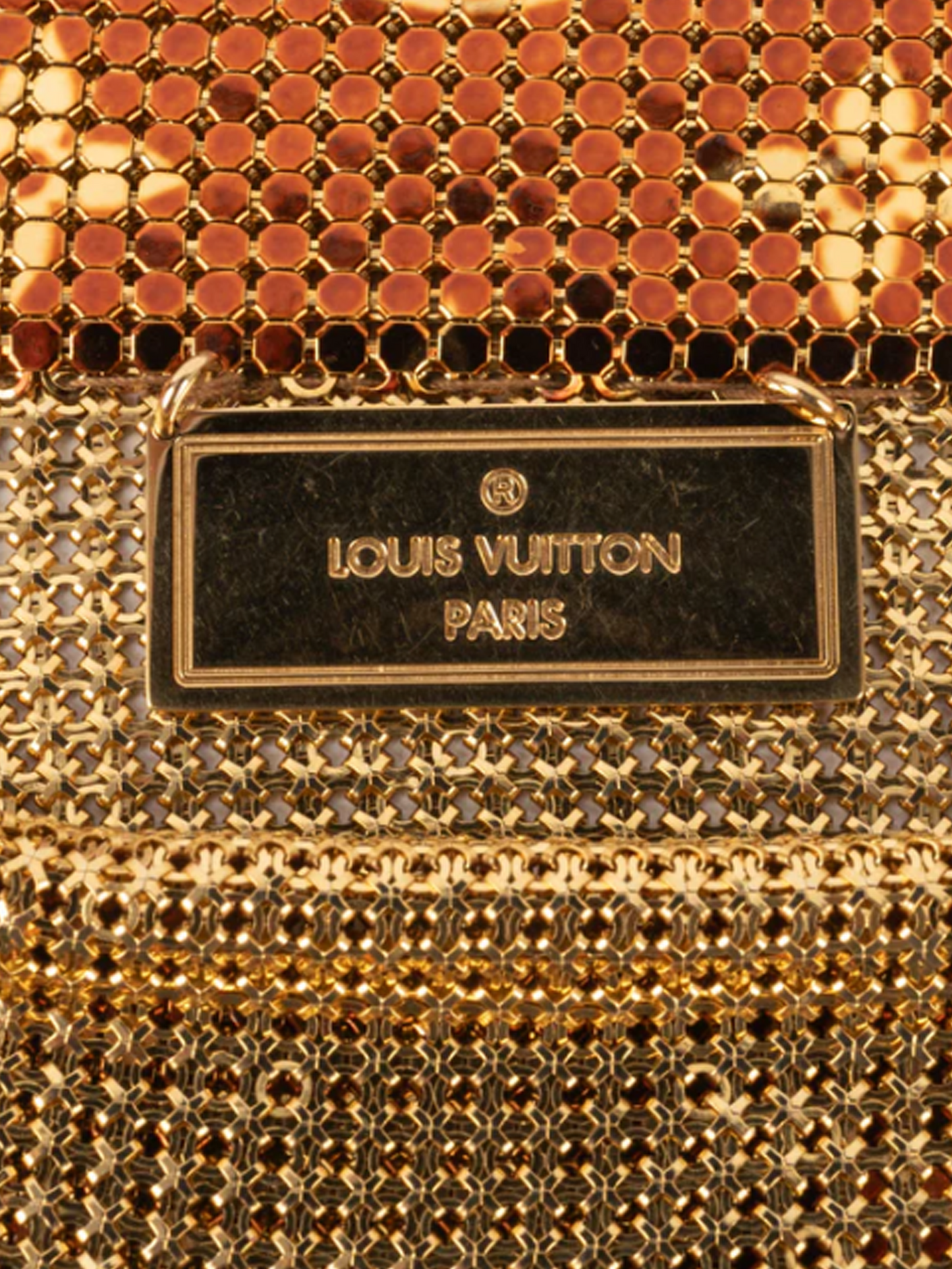 Louis Vuitton FW 2002 Cooper Monogram Chainmail Bag
