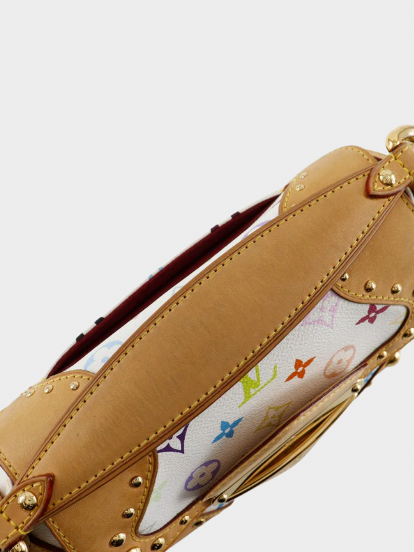 Louis Vuitton 2007 White Monogram Murakami Marilyn PM Bag