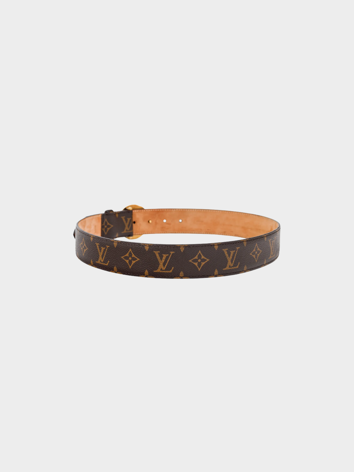 Louis Vuitton 2008 Brown Monogram Canvas Ceinture 1904 Belt