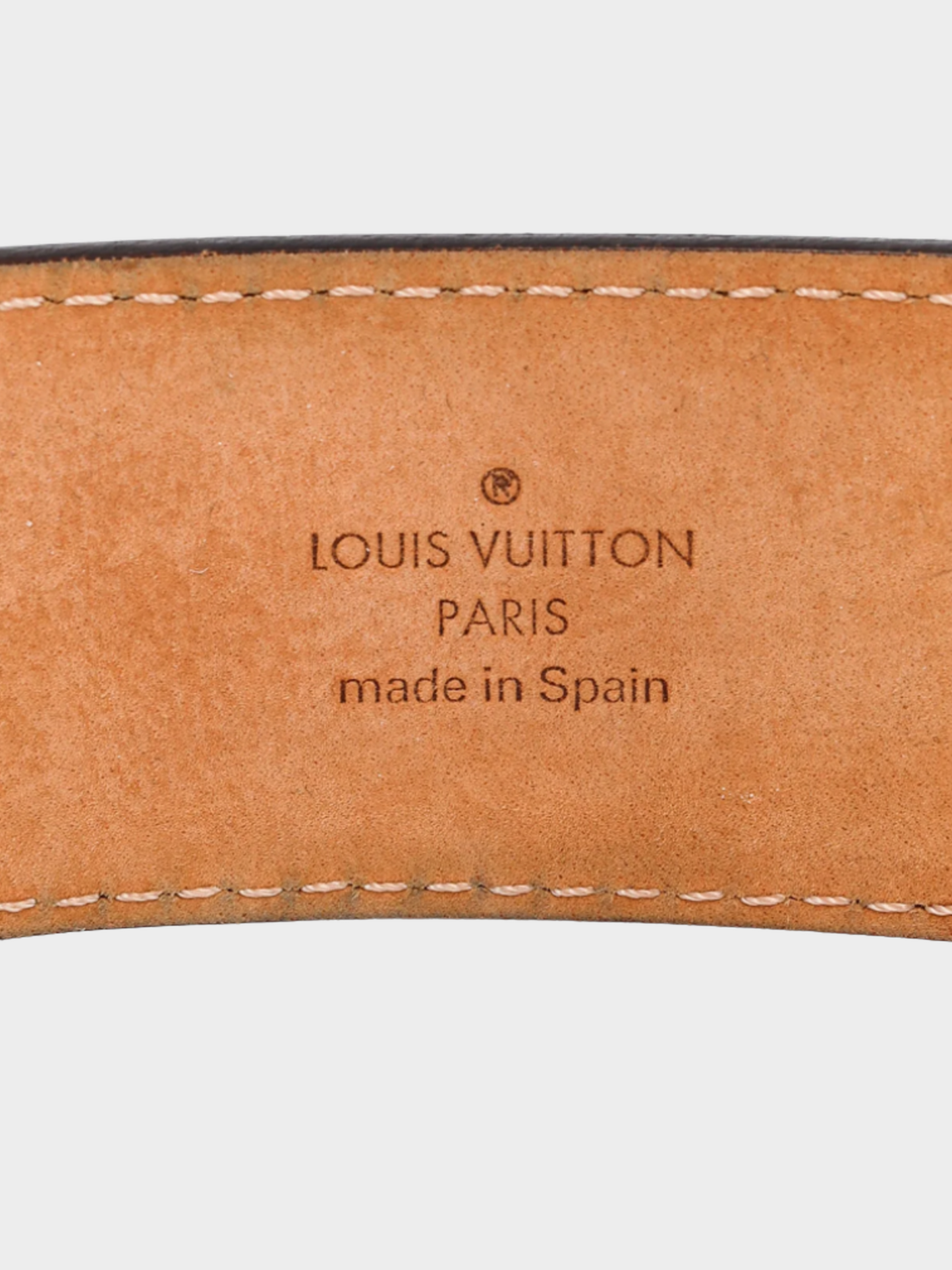 Louis Vuitton 2008 Brown Monogram Canvas Ceinture 1904 Belt