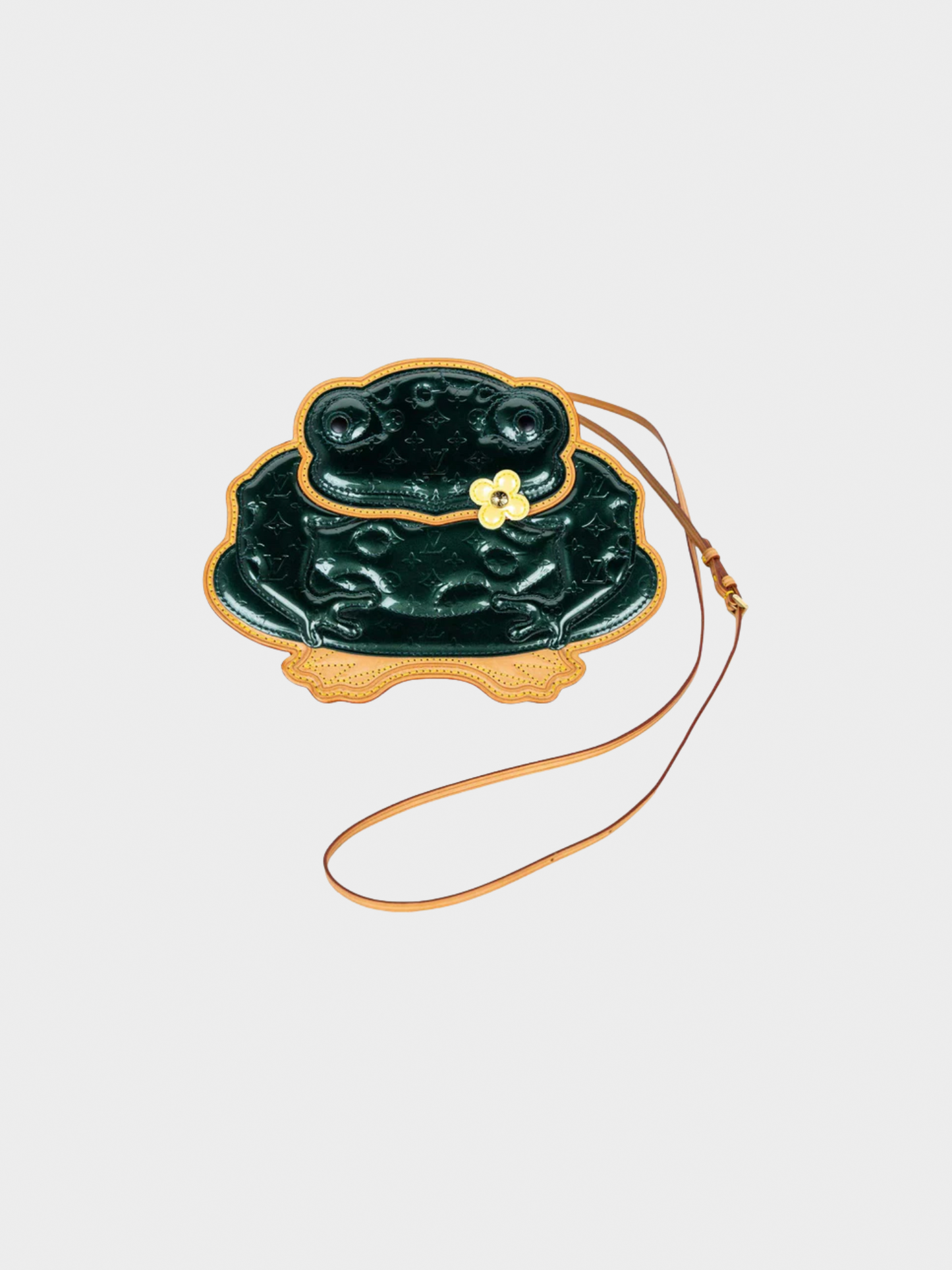 Louis Vuitton Spring 2002 Vernis Conte de Fees Frog Pochette Bag