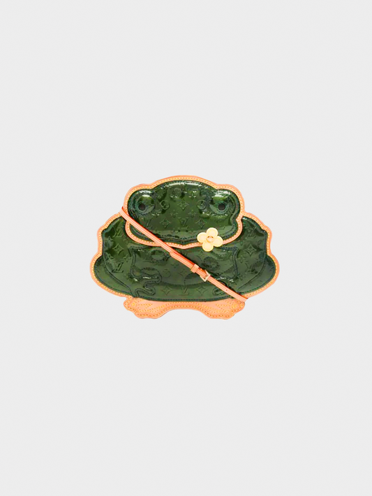Louis Vuitton Spring 2002 Vernis Conte de Fees Frog Pochette Bag