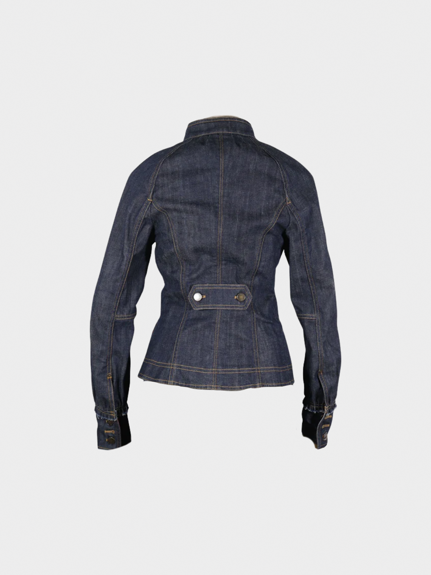 Louis Vuitton 2008 Dark Denim Cotton Jacket