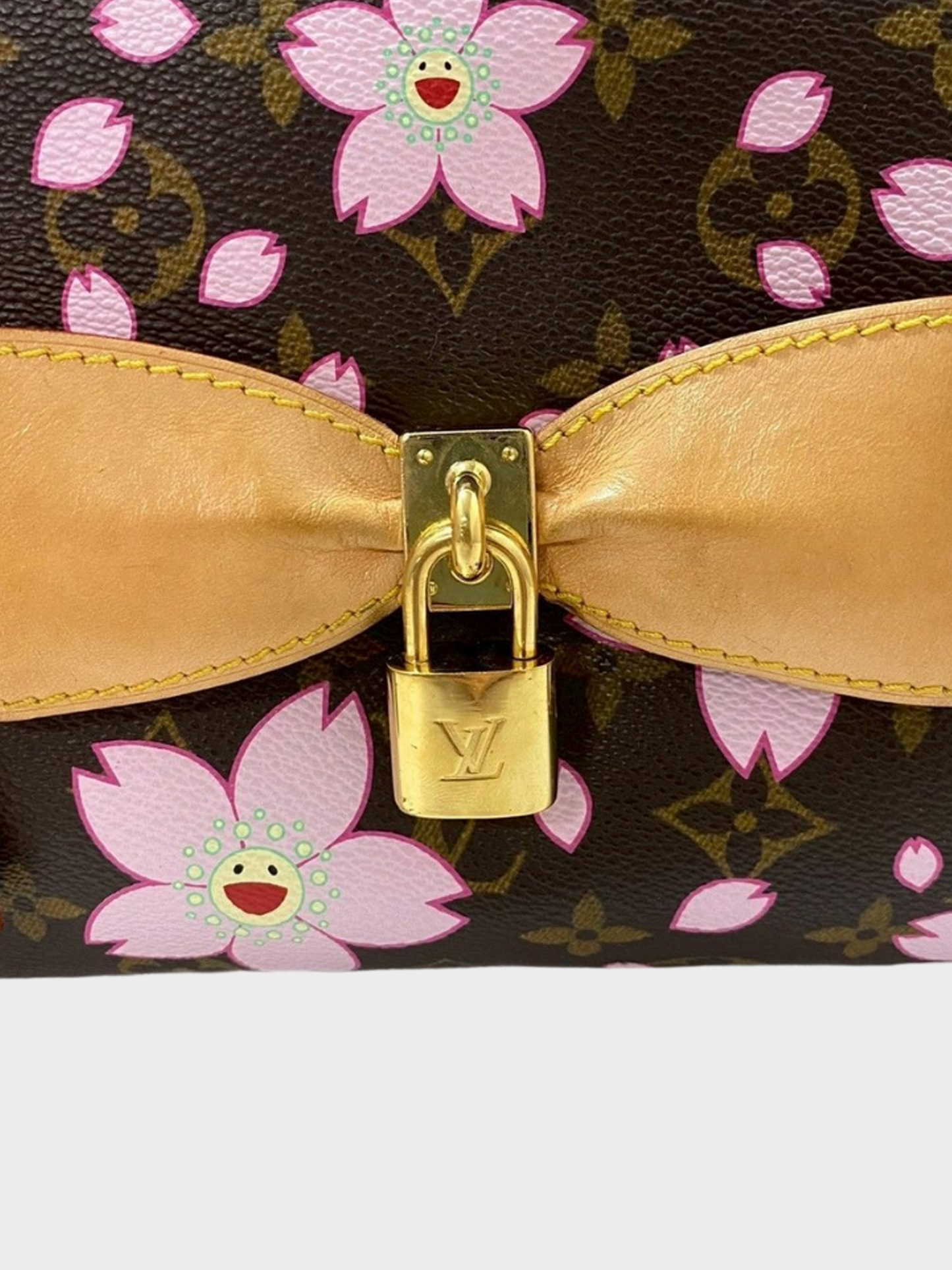 Louis Vuitton x Takashi Murakami 2003 Cherry Blossom-print PM handbag