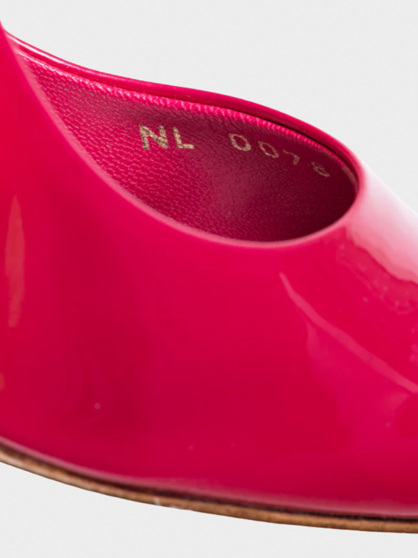 Louis Vuitton SS 2009 Strawberry Rose Pop Patent Leather Pointed-Toe Pumps