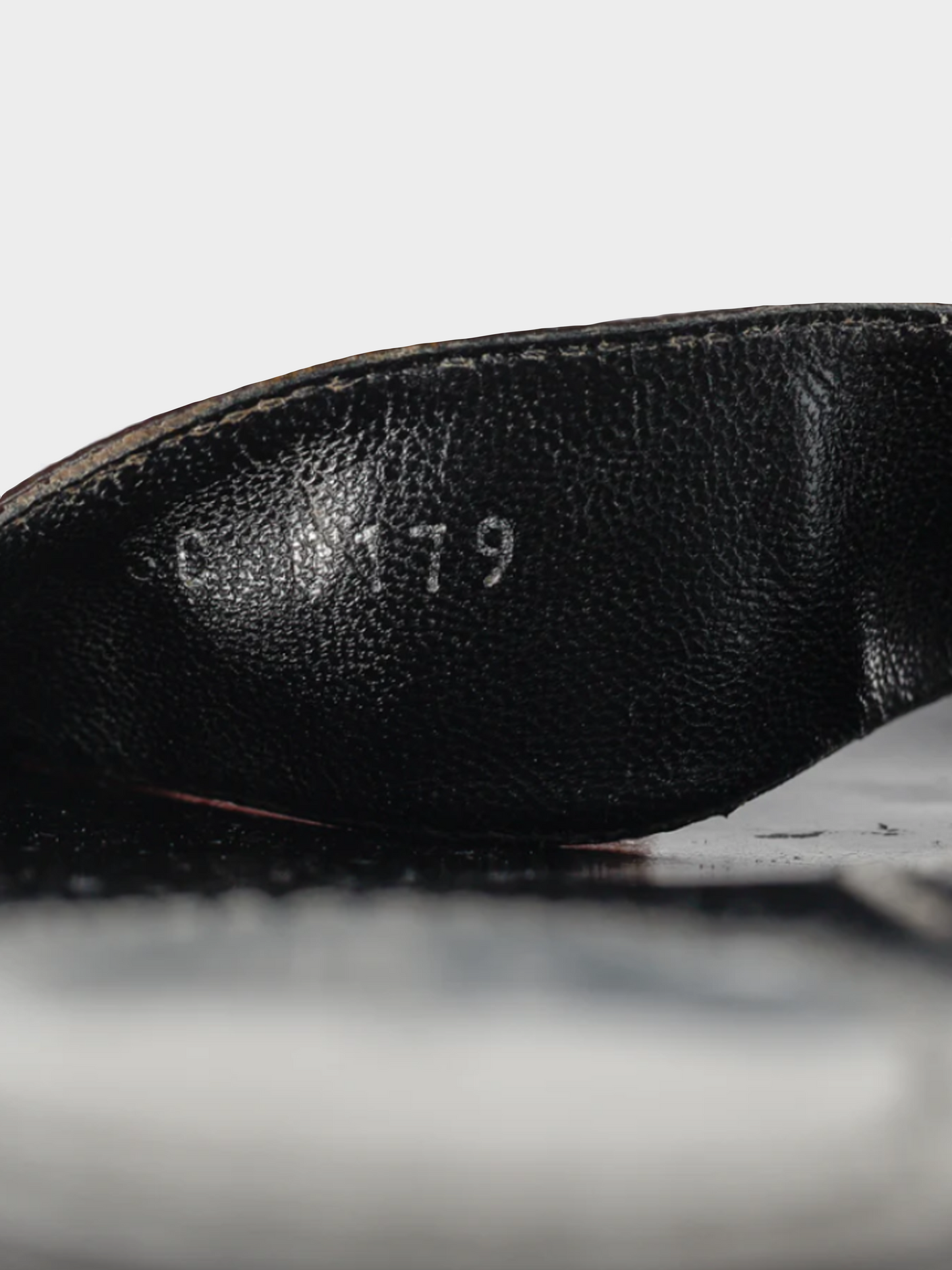 Louis Vuitton 2019 Black Passenger Monogram Calfskin Flat Sandals