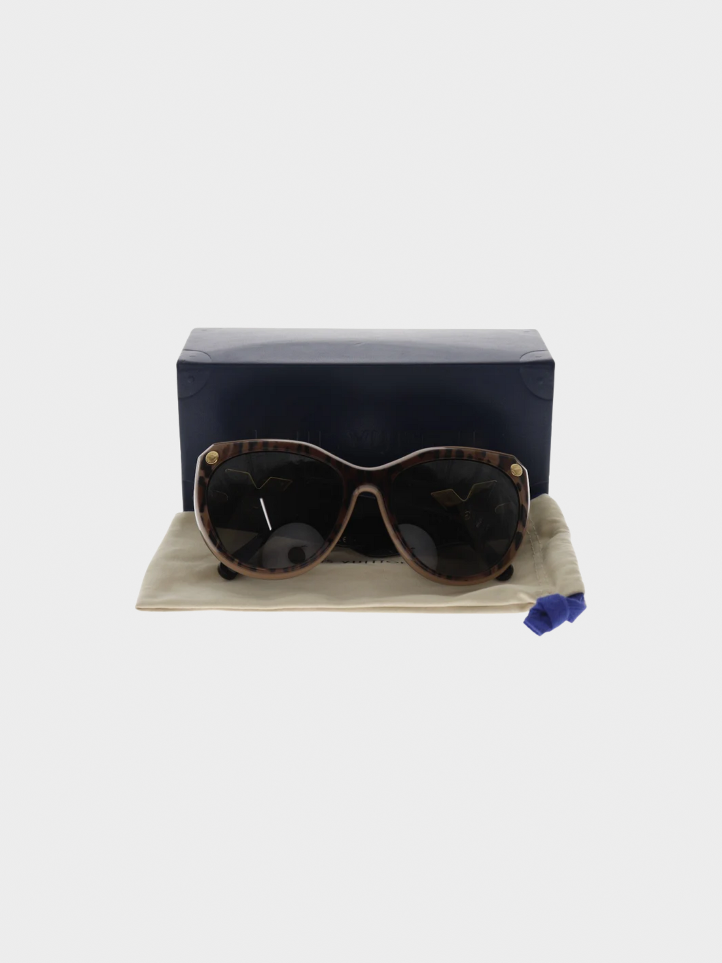 Louis Vuitton 2010s Brown My Fair Lady Sunglasses