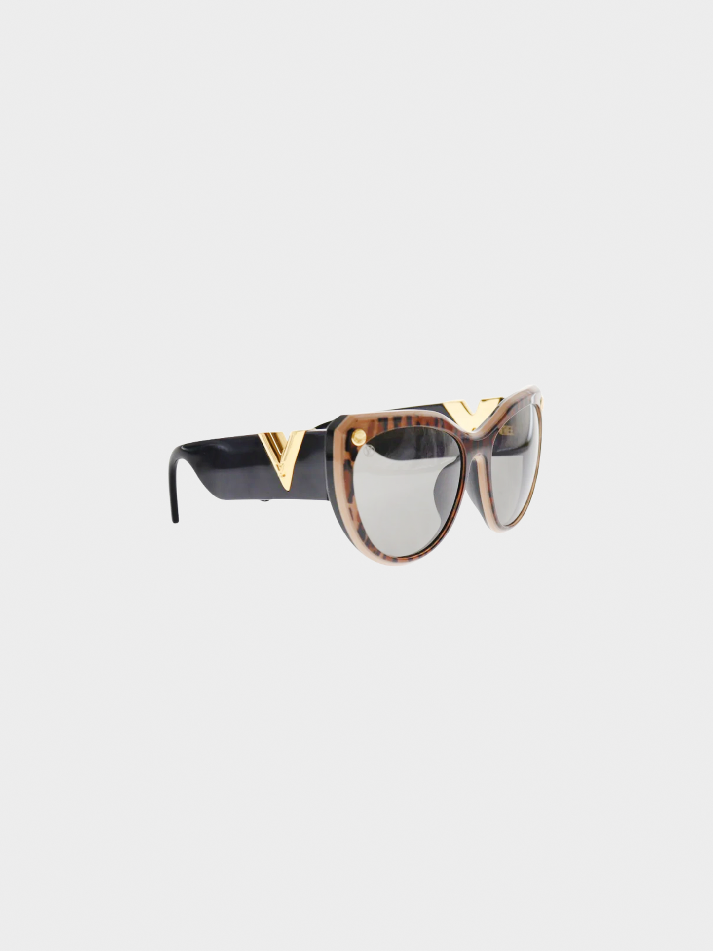 Louis Vuitton 2010s Brown My Fair Lady Sunglasses