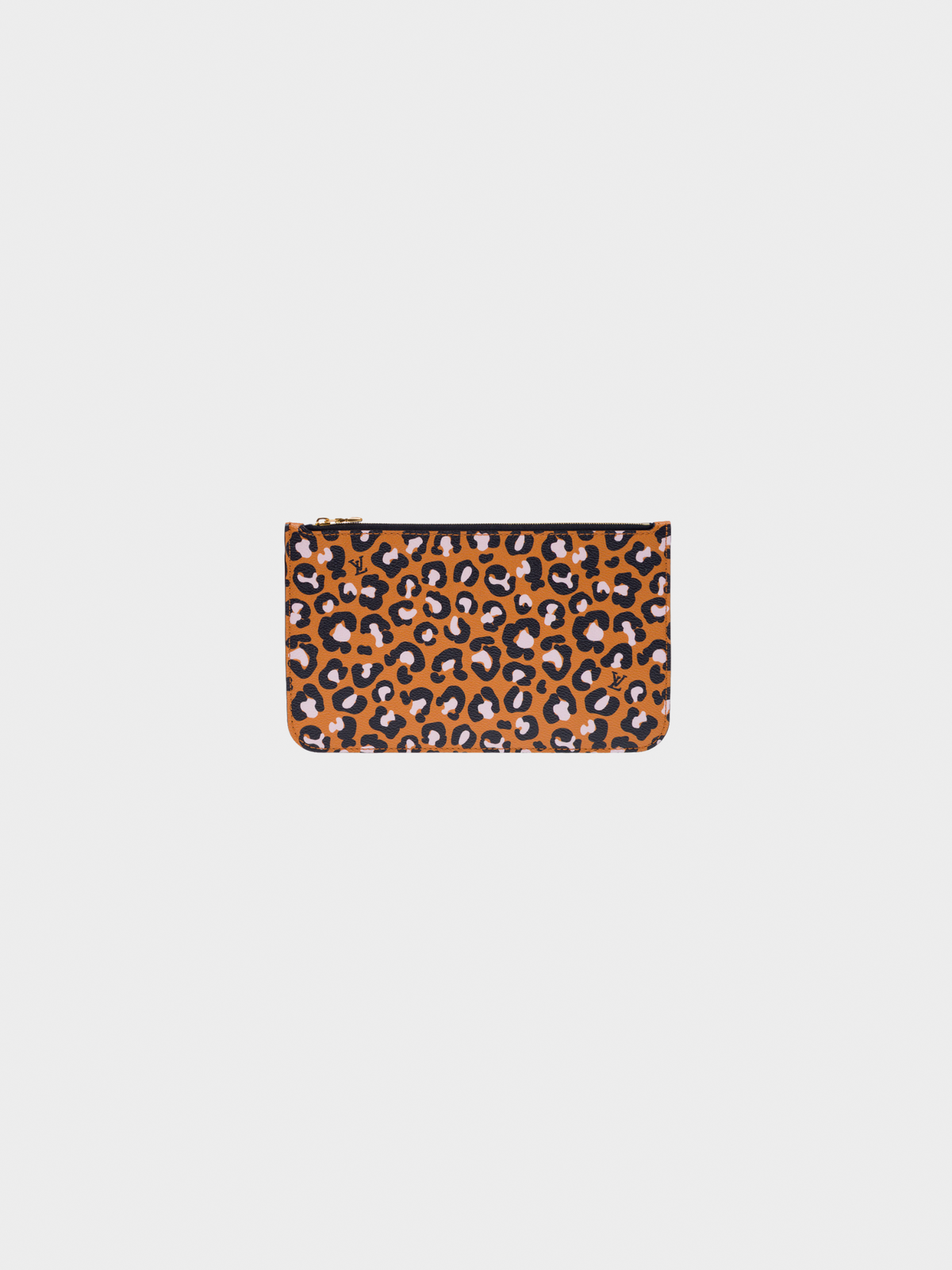 Louis Vuitton Fall 2021 Wild At Heart Leopard Canvas Clutch