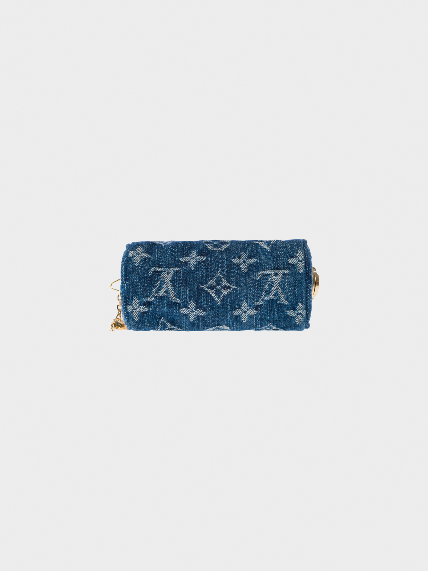 Louis Vuitton SS 2005 Denim Blue Speedy PM Bag Charm