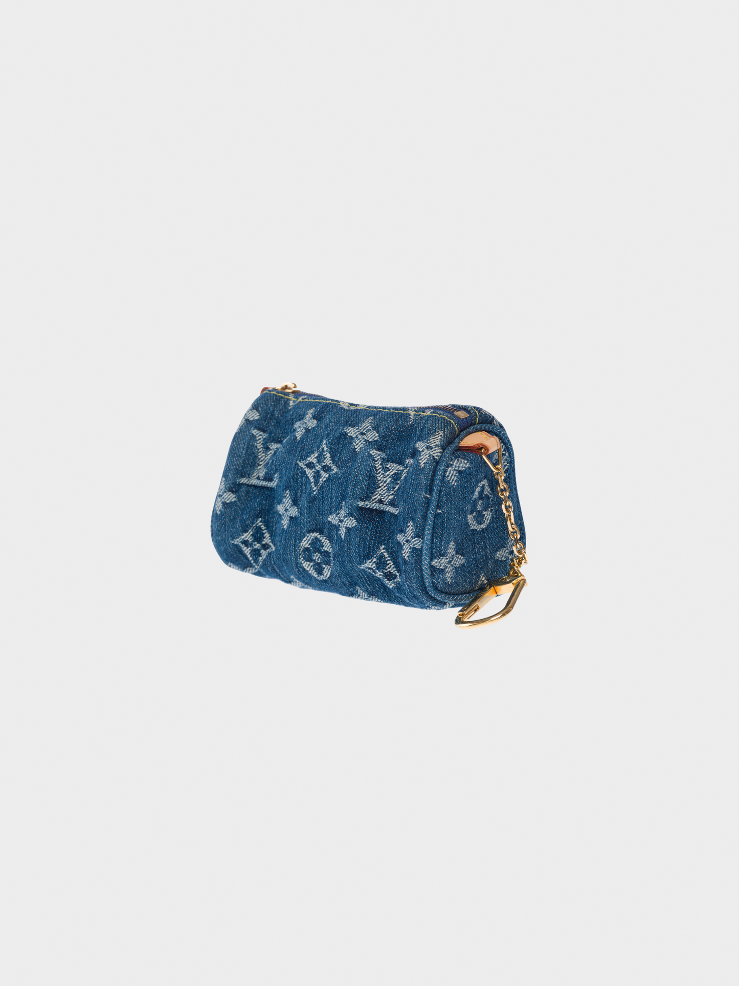 Louis Vuitton SS 2005 Denim Blue Speedy PM Bag Charm