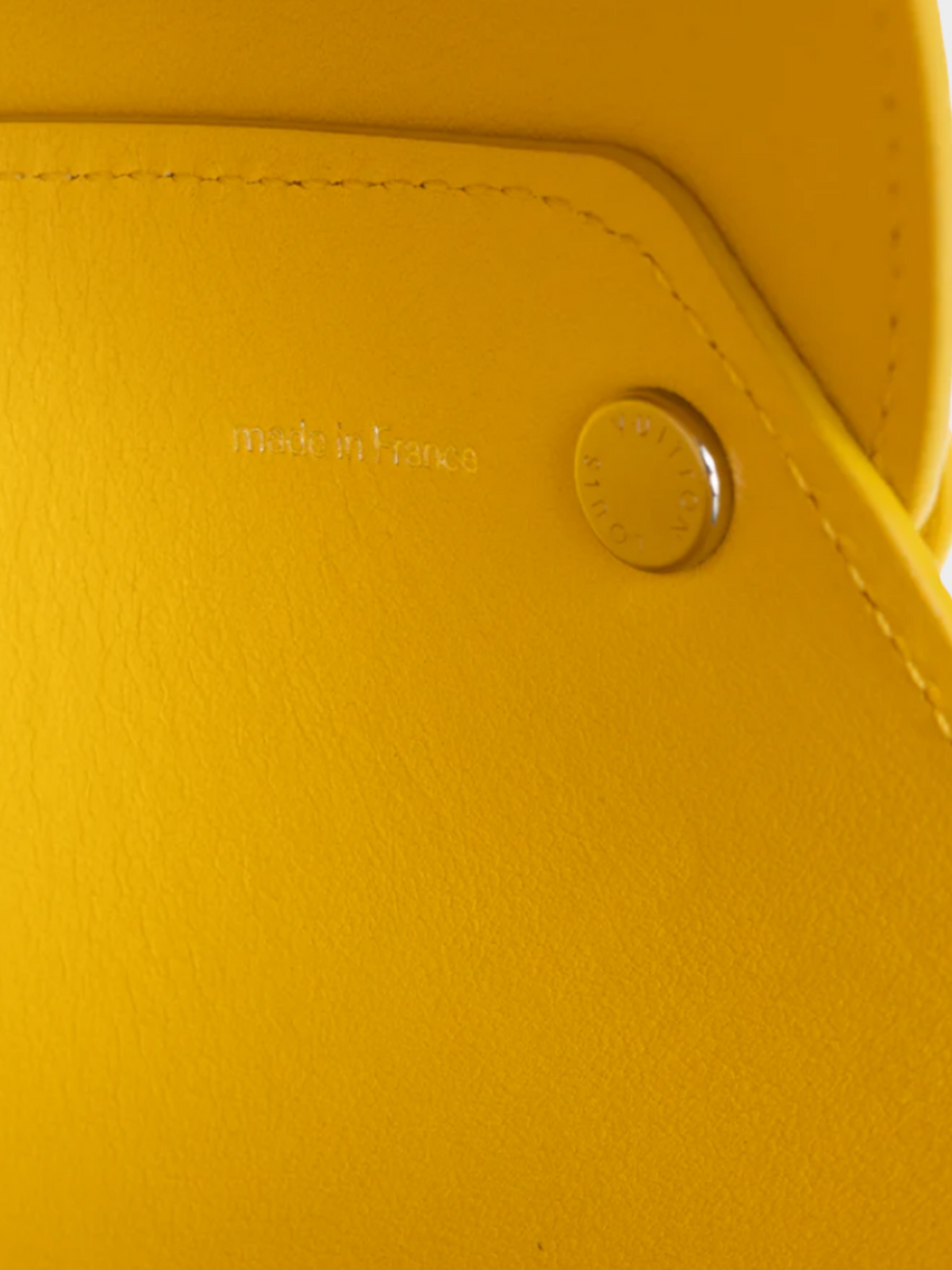 Louis Vuitton x Yayoi Kusama 2023 Kirigami Yellow Epi Dotted Pochette
