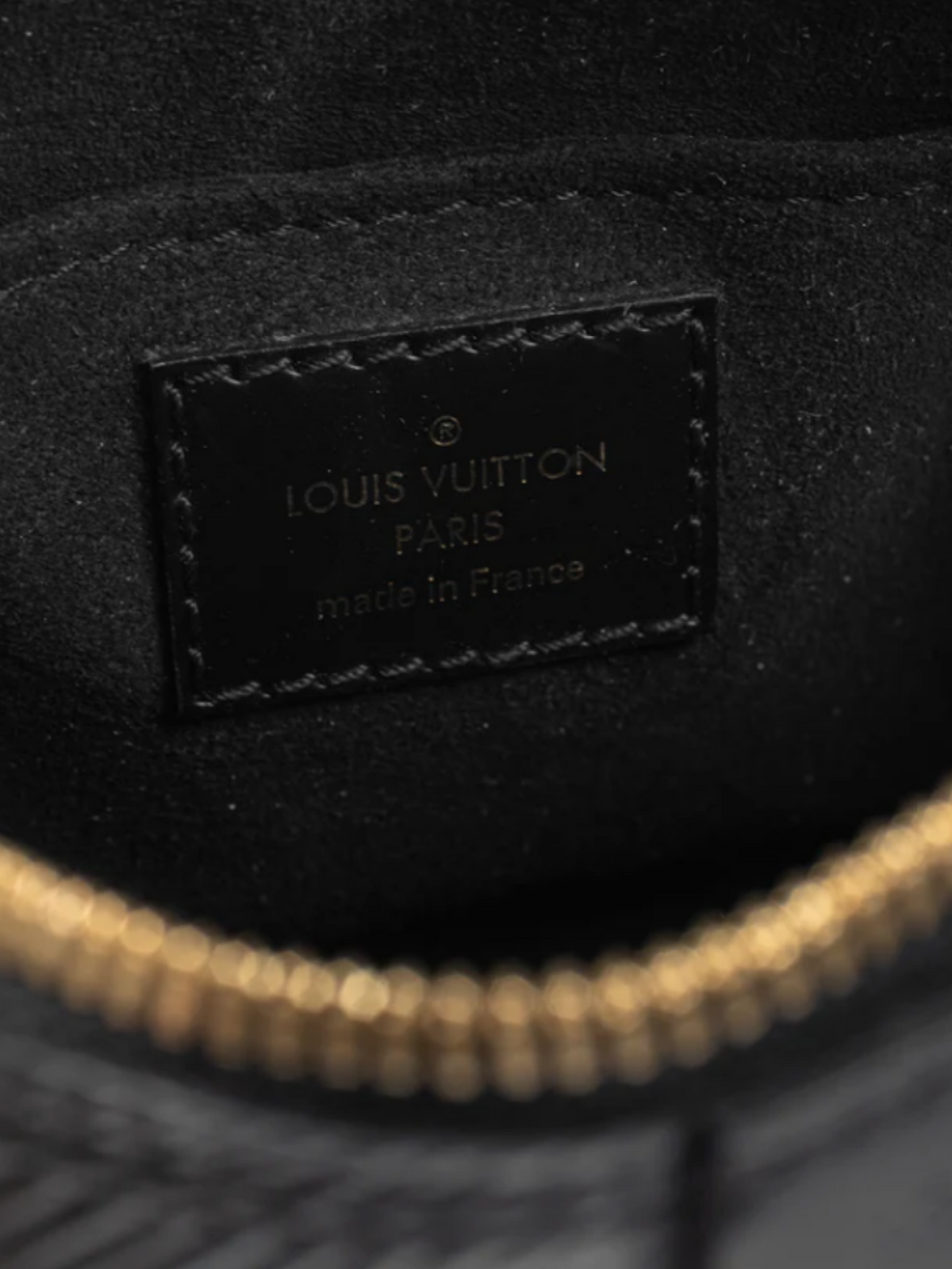 Louis Vuitton 2018 Black Alma Mini Noir Epi Chain-Strap Shoulder Bag