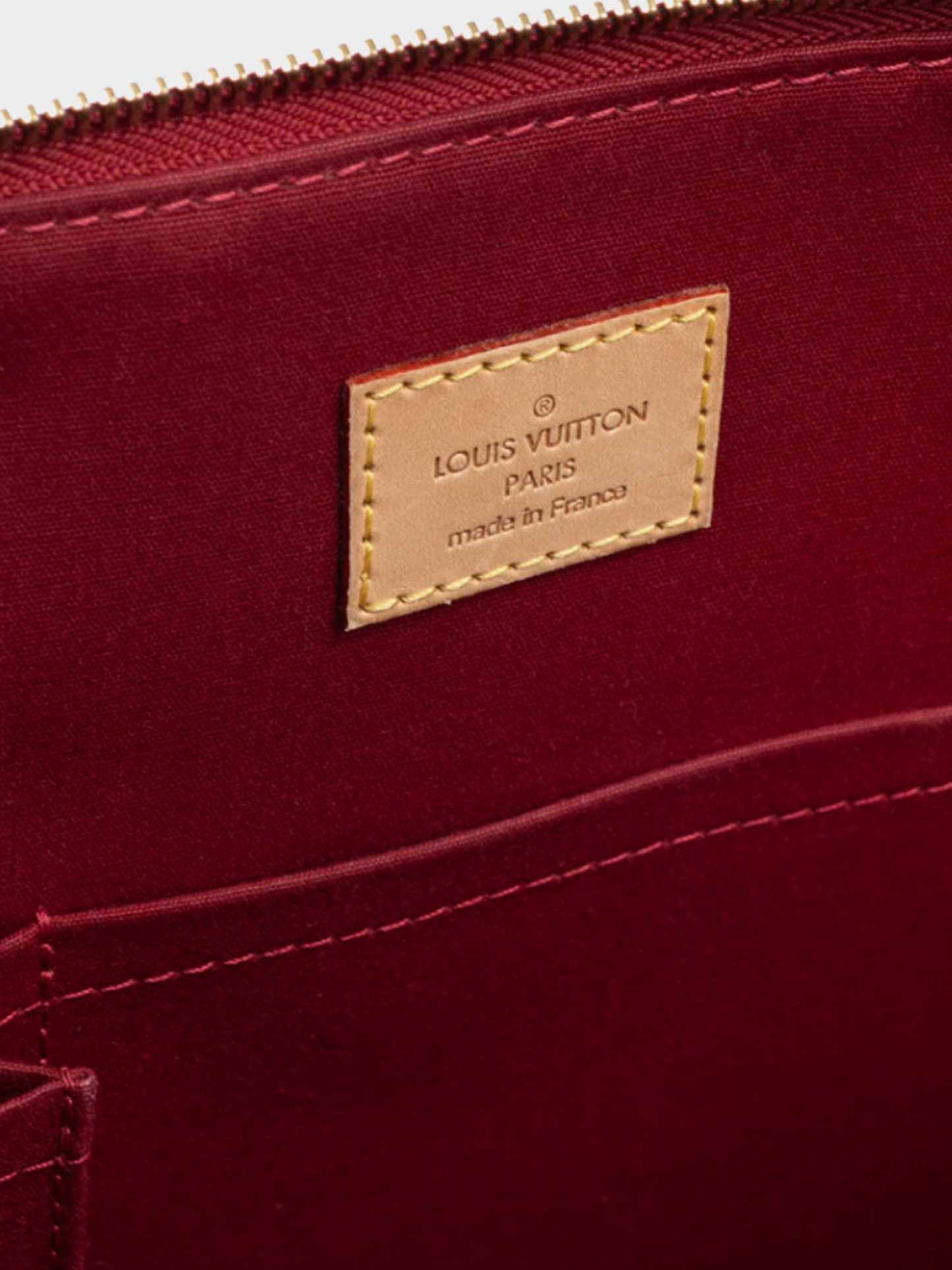 Louis Vuitton 2008 Bellevue GM Pomme D'Amour Monogram Vernis Leather Tote