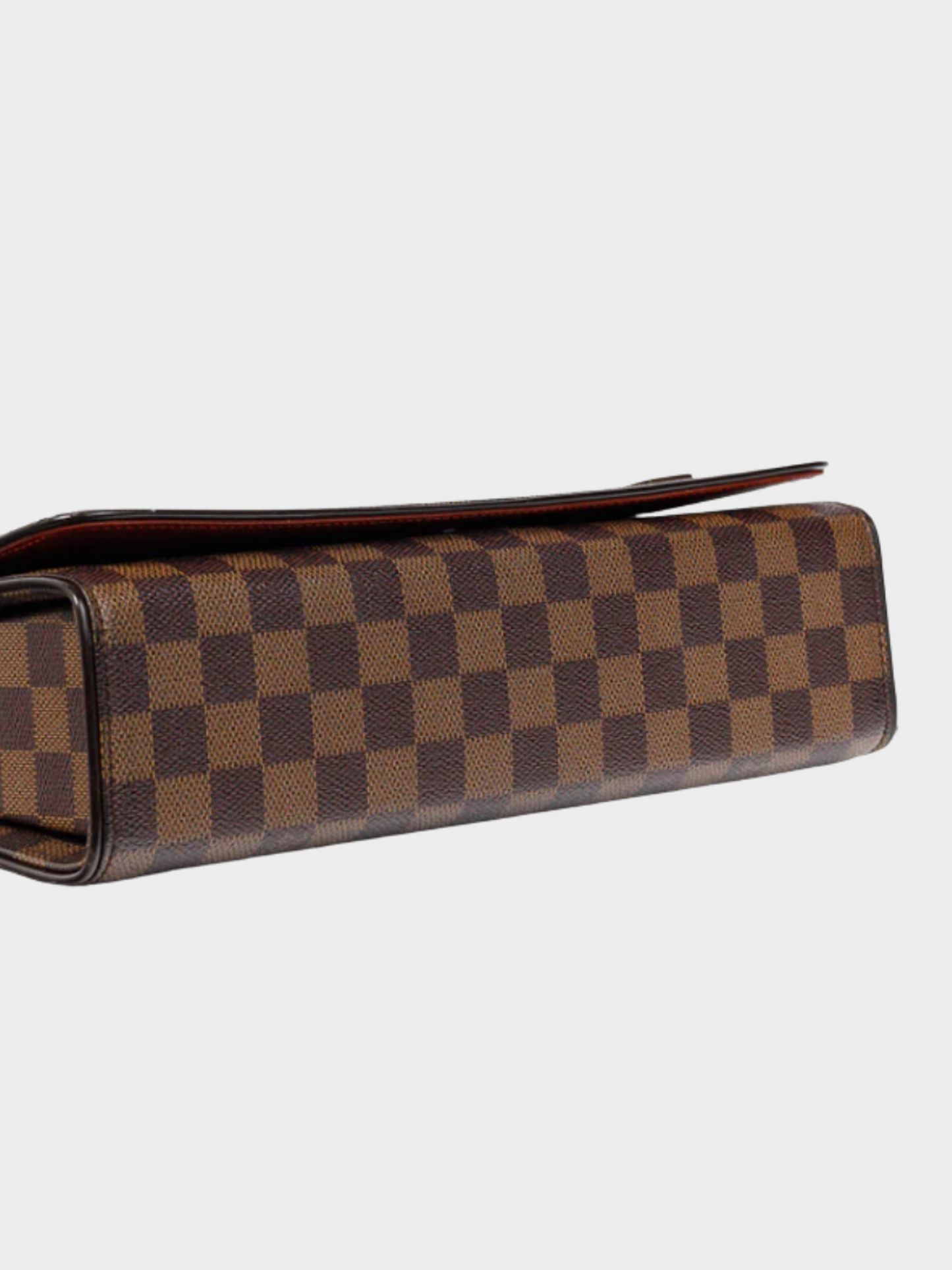 Louis Vuitton 2007 Brown Tribeca Carre Damier Ebene Canvas Satchel