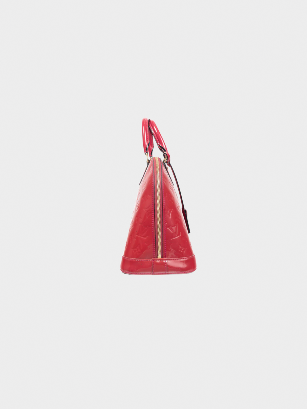 Louis Vuitton 2012 Alma PM Indian Rose Monogram Vernis Tote