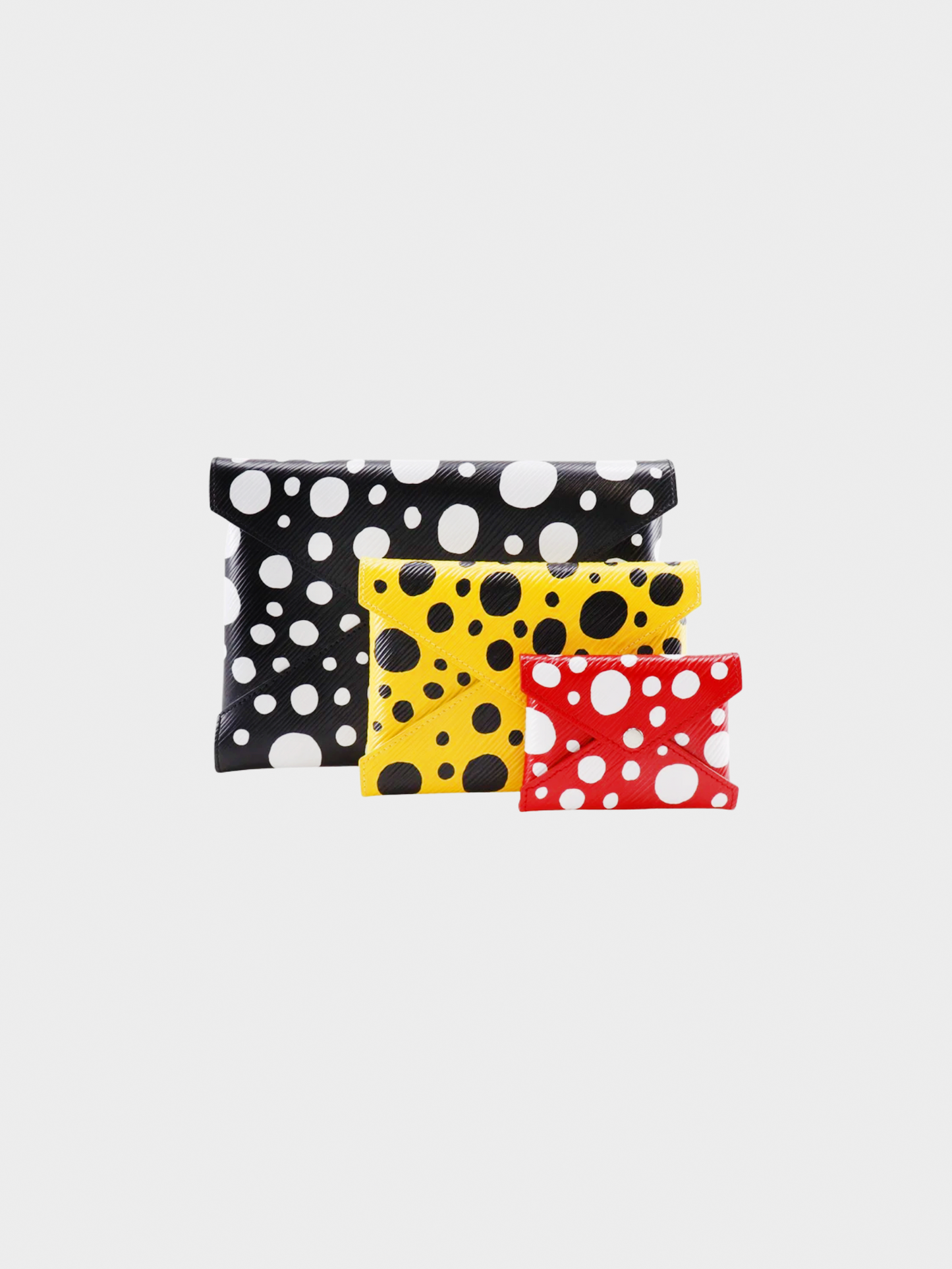 Louis Vuitton X Yayoi Kusama 2012 Kirigami Pochette Clutch Set