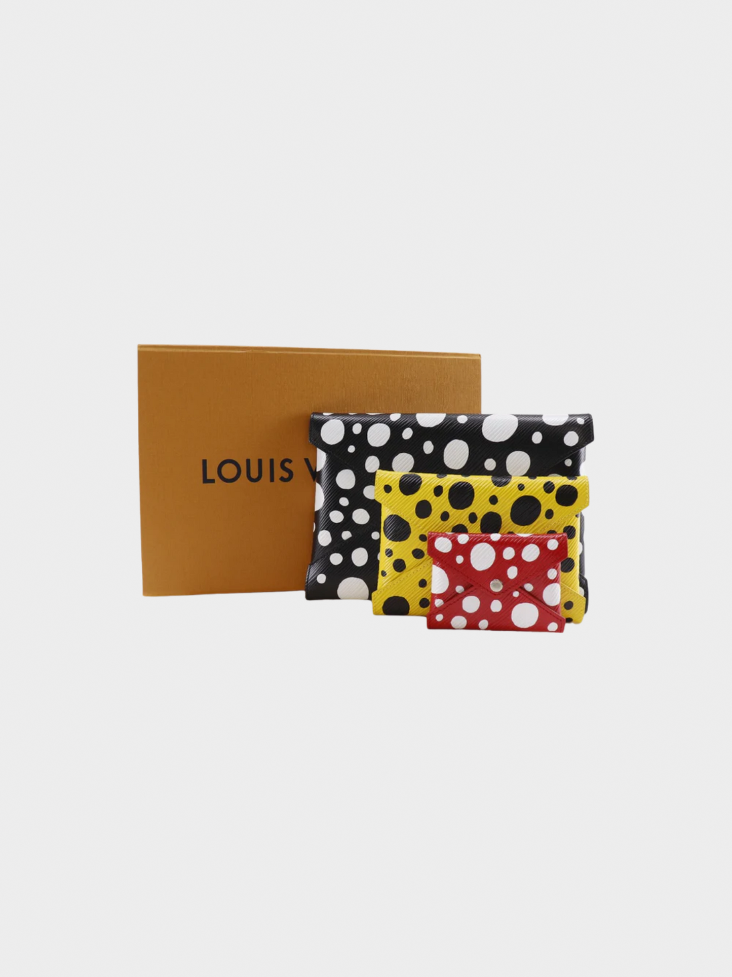 Louis Vuitton X Yayoi Kusama 2012 Kirigami Pochette Clutch Set