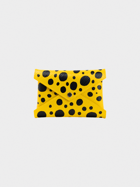 Louis Vuitton x Yayoi Kusama 2023 Kirigami Yellow Epi Dotted Pochette