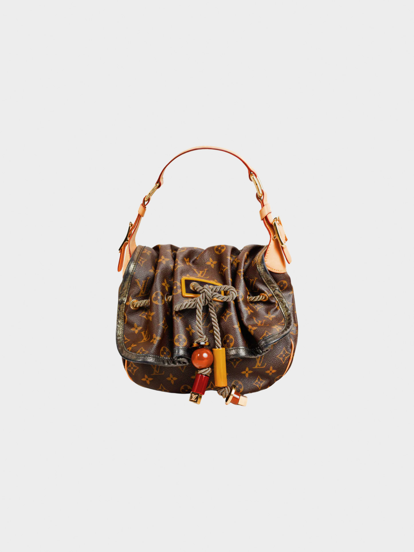 Louis Vuitton SS 2009 Limited Edition Kalahari PM Monogram Canvas Bag