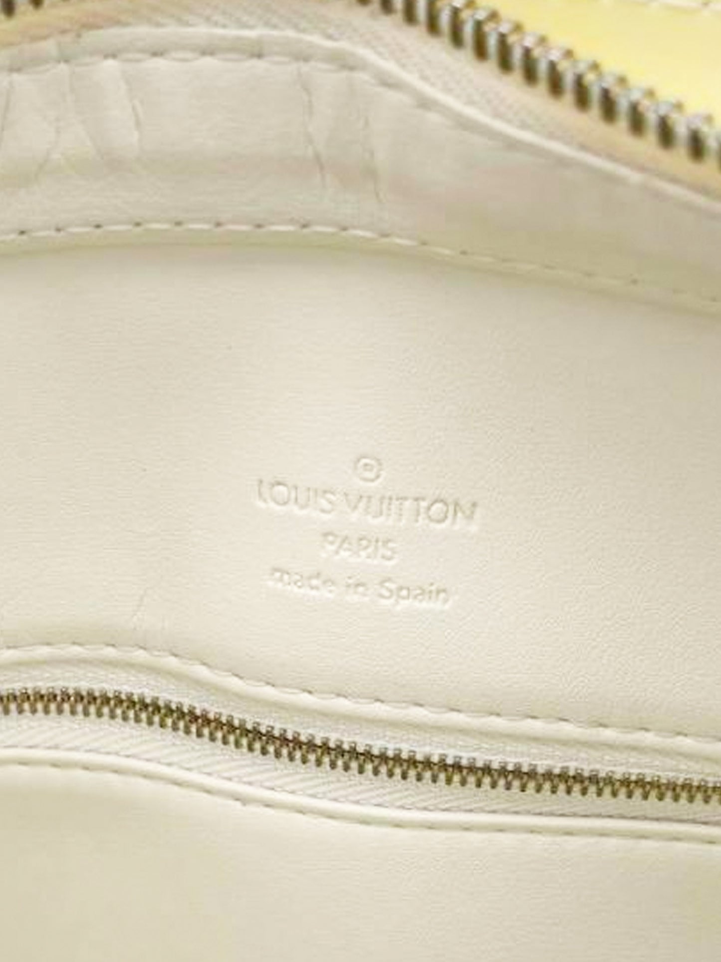 Louis Vuitton 2006 Yellow Vernis Bag
