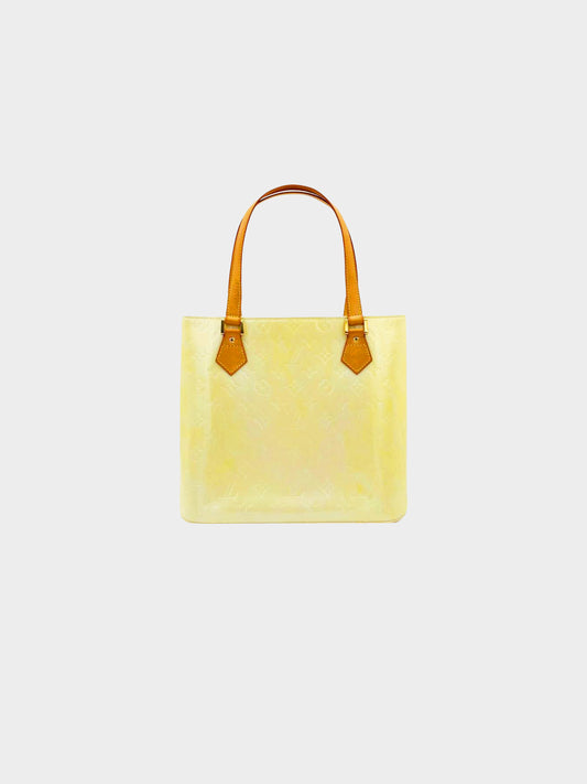 Louis Vuitton 2006 Yellow Vernis Bag