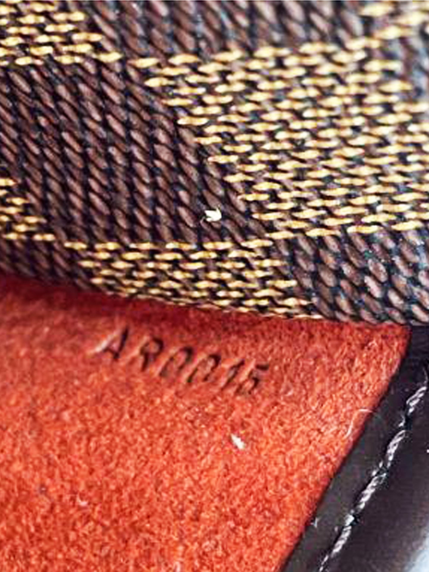 Louis Vuitton 2005 Damier Ebene Sarria Horizontal Bag