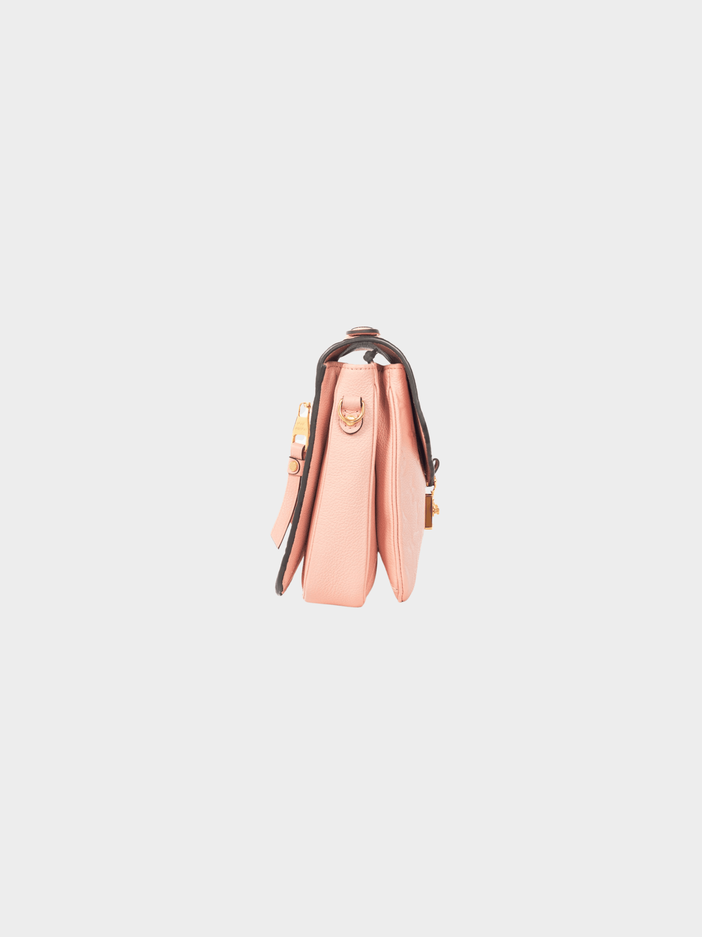 Louis Vuitton 2010s Pochette Metis MM Rose Poudre Monogram Empreinte Satchel