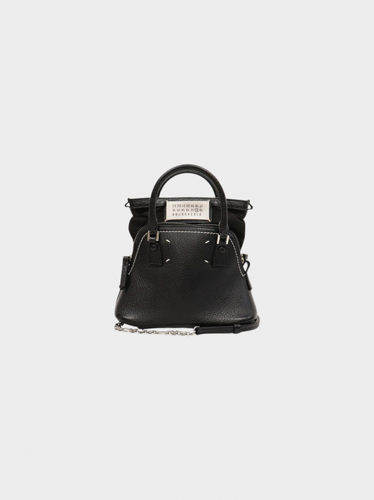 Maison Martin Margiela AW 2022 Black 5AC Micro Handbag