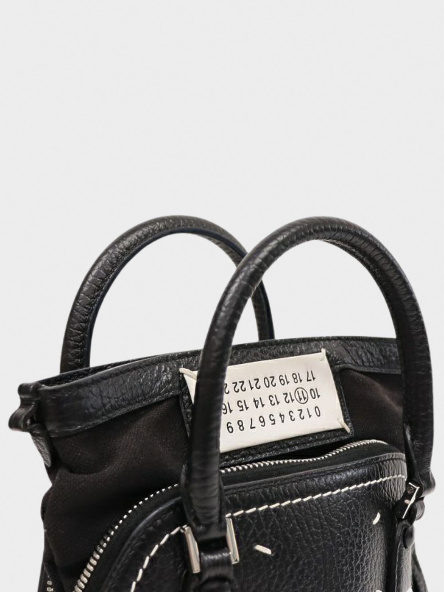 Maison Martin Margiela AW 2022 Black 5AC Micro Handbag