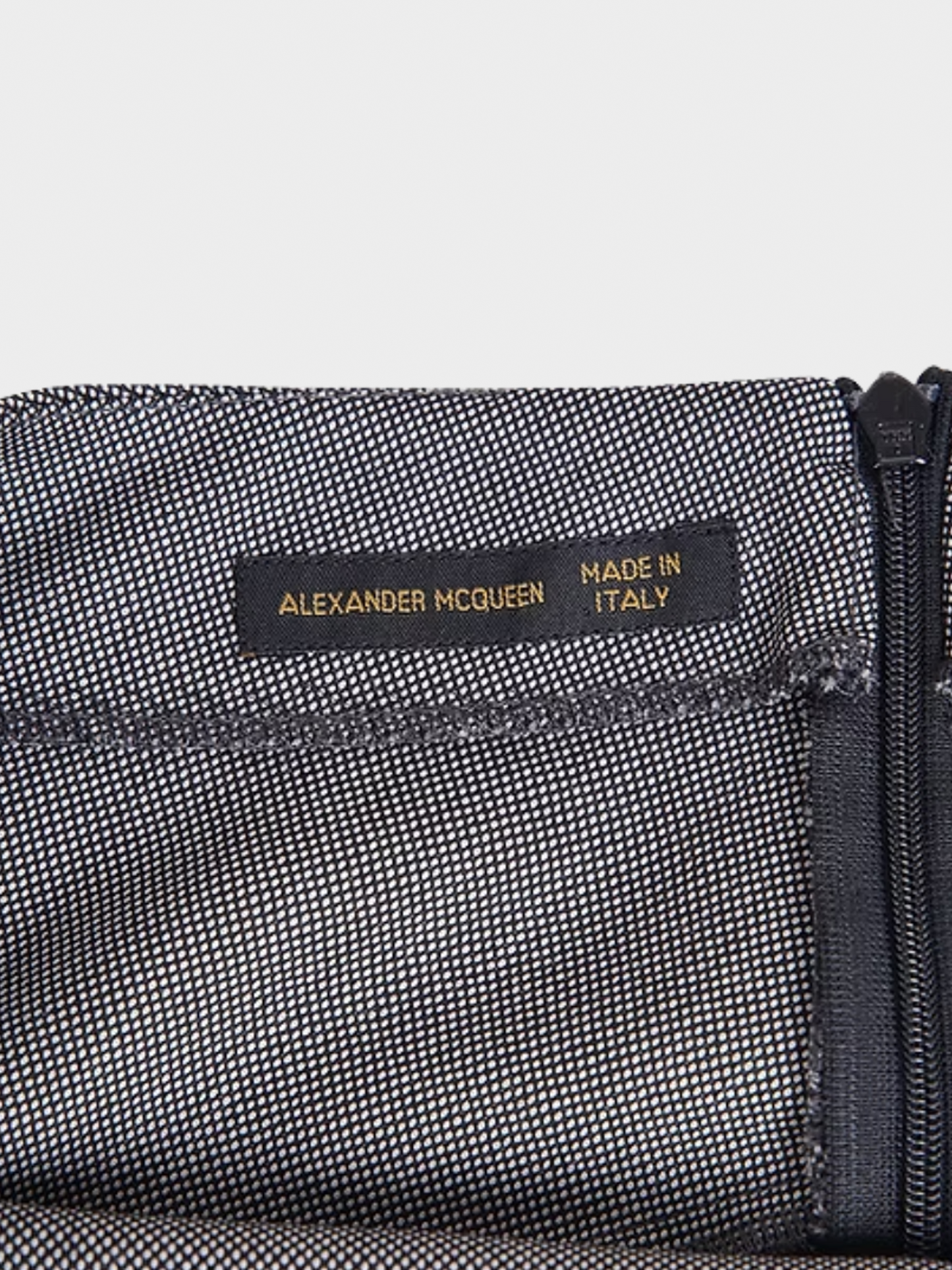 Alexander Mcqueen 1990s Grey Midi Skirt