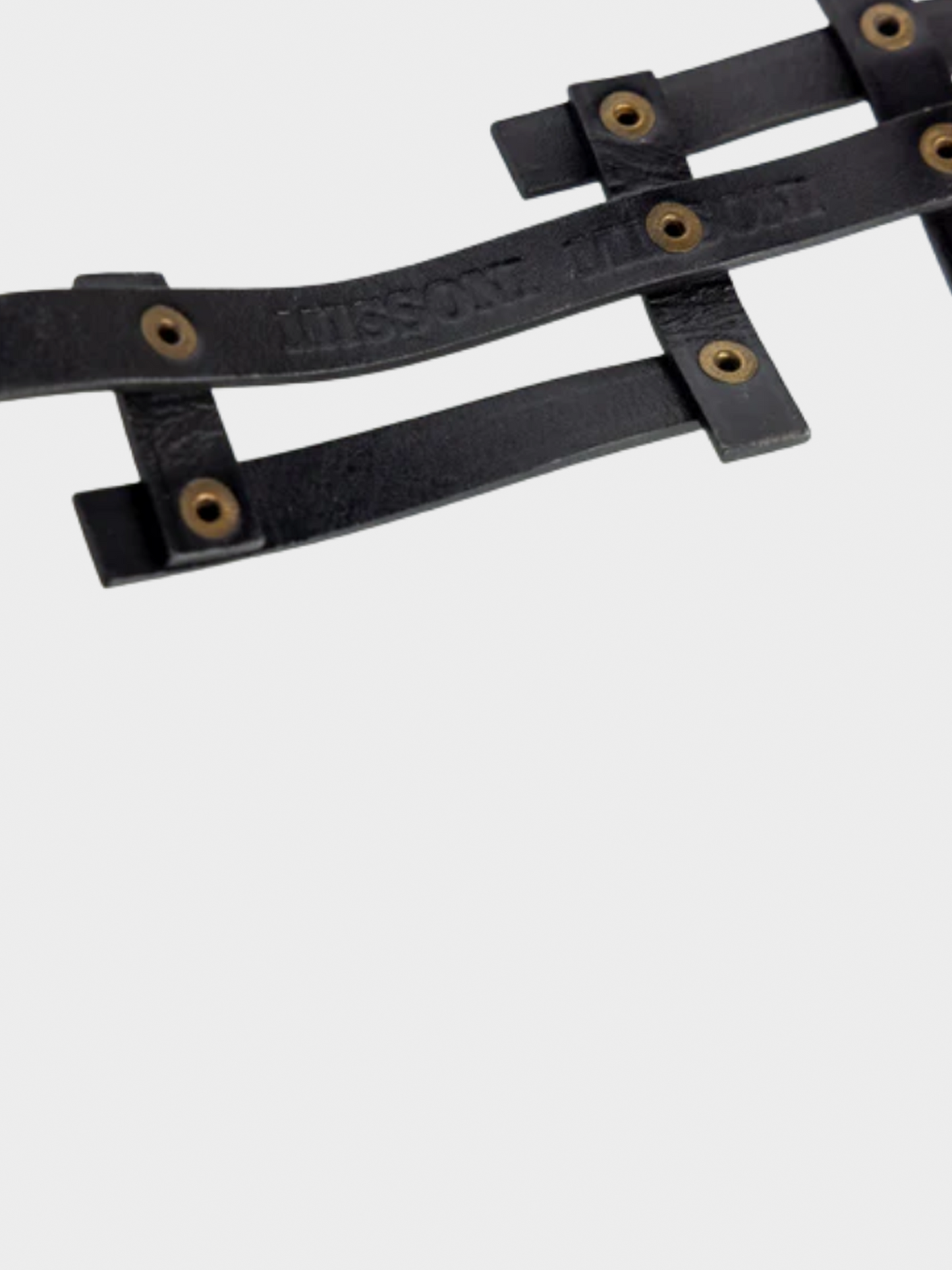 Missoni FW 2007 Multicolour Leather Lattice Runway Belt