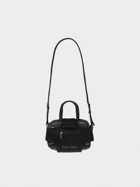 Miu Miu FW 1999 Black Square Crossbody Bag