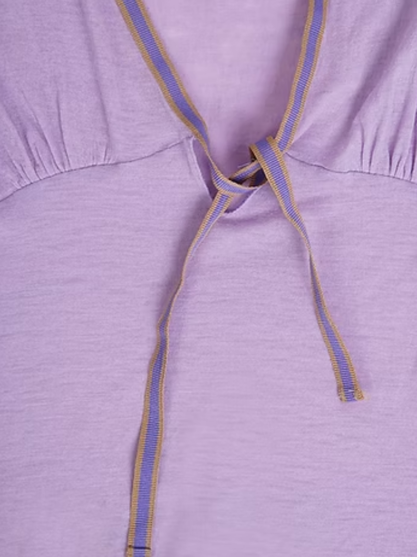 Miu Miu SS 2000 Purple V-Neck Tank Top