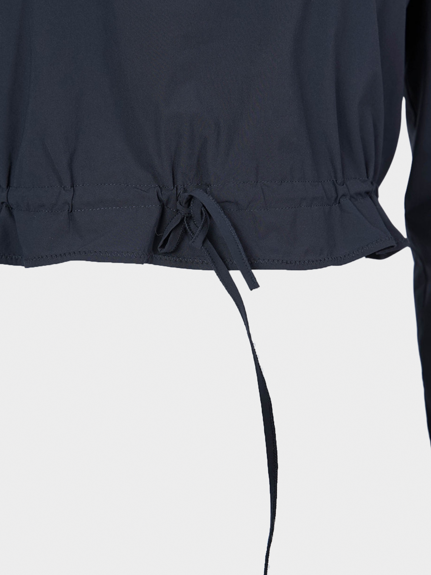 Miu Miu SS 1999 Navy Hooded Longsleeve Top
