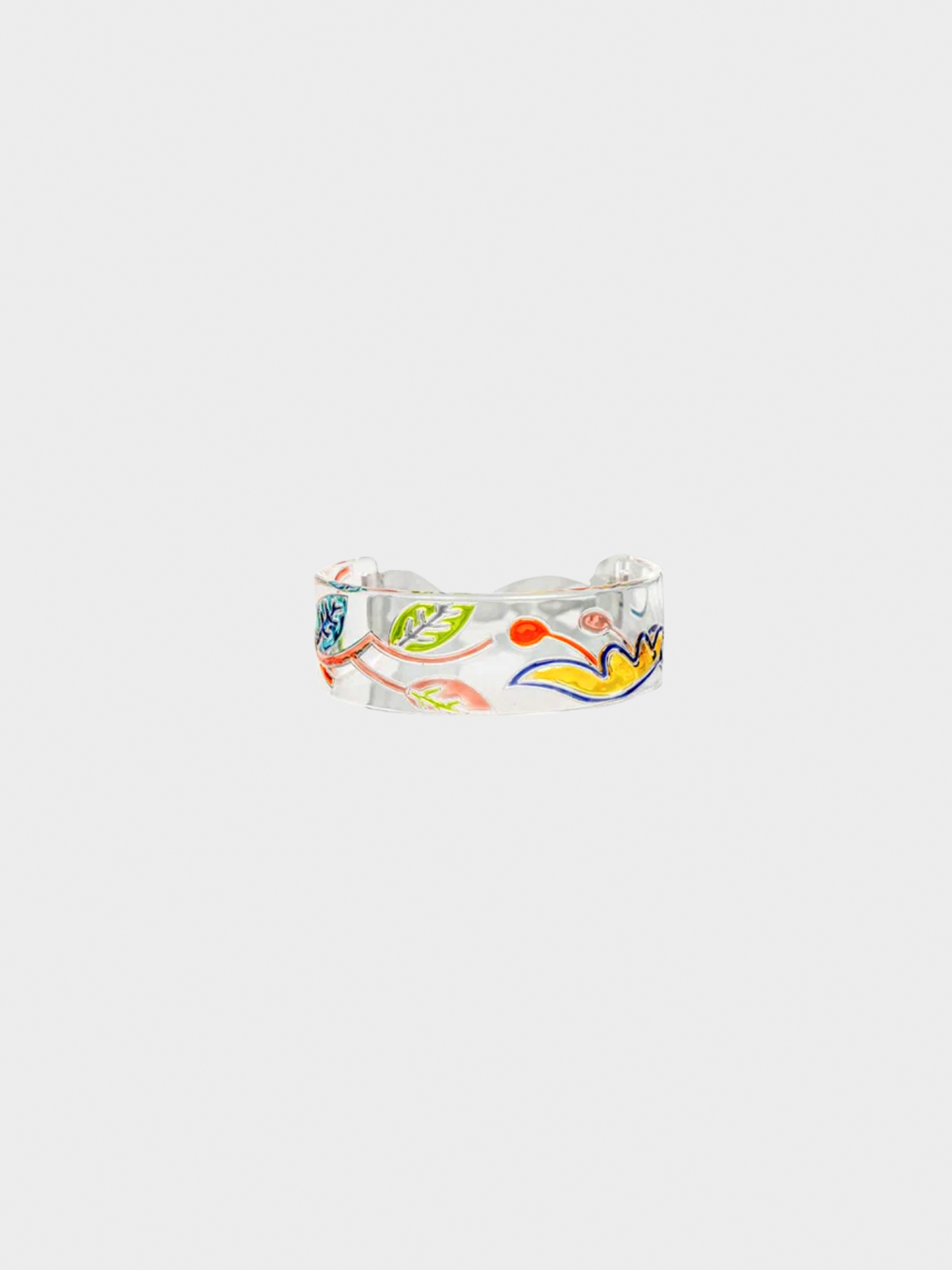 Miu Miu SS 2014 Runway Lucite Painted Choker Necklace